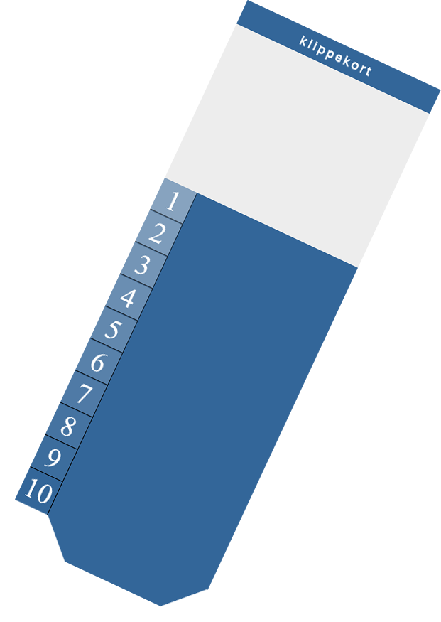 klippekort